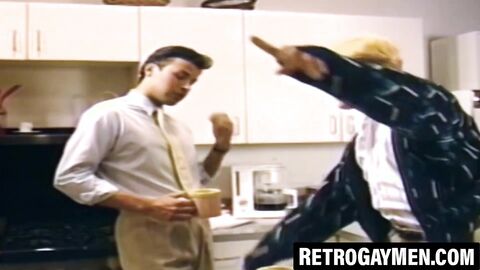 Hot homosexual spread and nailed hard from behind