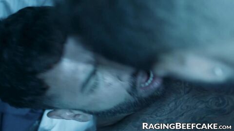 Mateo Zagal tongues and pounds Milo Madera bareback in the bathroom