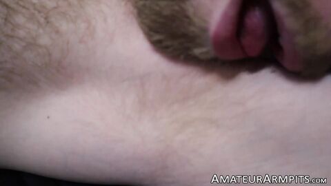 Brad Shaw squirts hot jizz after sensual solo jerking