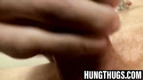 Kenneth Slayer pumps huge cum rope from cock