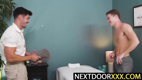 NextDoorXXX.com - Jonathan Tylor gets massage leading to hard anal