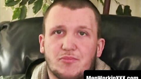 MenWorkinXXX.com - Gay amateur dude loves jerking off and we watch him intensely