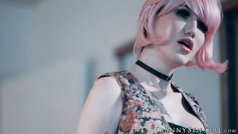 Trans Lena Moon surrenders hole to comfort her sad stepbro Dante Colle