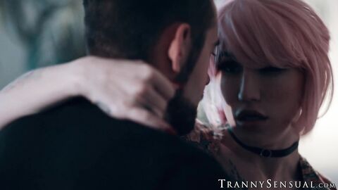 Trans Lena Moon surrenders hole to comfort her sad stepbro Dante Colle