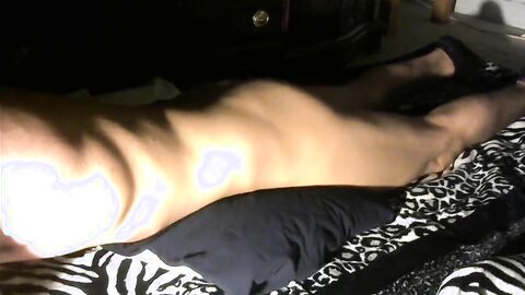 Twink's Nighttime Masturbation Leads to Intense Orgasm