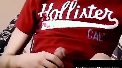 Amateur Keith services thick shaft between jerkoff strokes