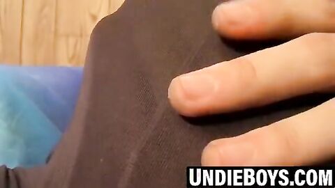 Bryce Corbin stripping and getting wet in the shower