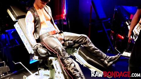 Dominant master enjoys jocky Devin Franco nipple and cockplaying