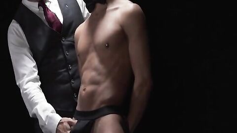 Milo Miles gets rimming from hairy Daddy Cain Marko