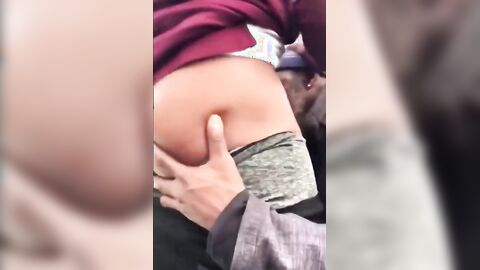 Older Black Man Sucks My Cock Outdoors for Cash