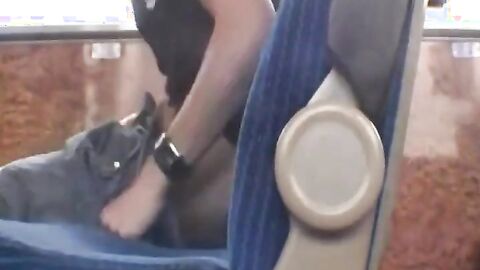 Twink Handjob in the Bus