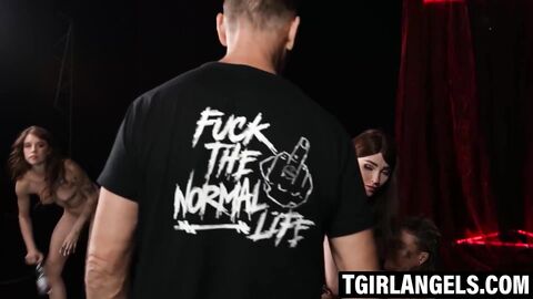 Making of sex scene with Natalie Mars and fuck partners