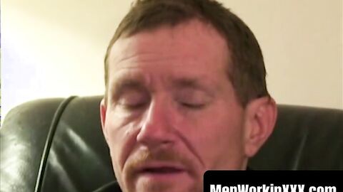 MenWorkinXXX.com - Amateur dude with full body tattoos loves to masturbate hard inten