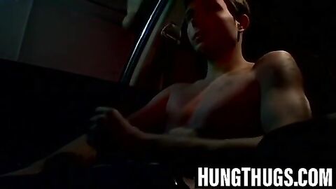 Billy always pulls out straight dude dick on cam