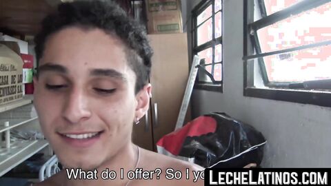 LecheLatinos.com - Straight Latino guy's gay awakening after his first bareback cock