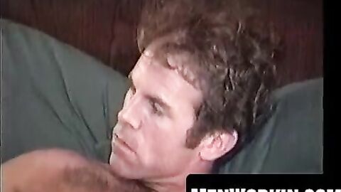 Crazy old geezer waited all day to tug his shaft