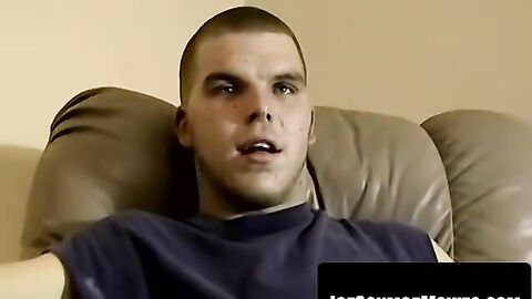 Stud Billy demolishes prick in sweaty bedroom jerk session