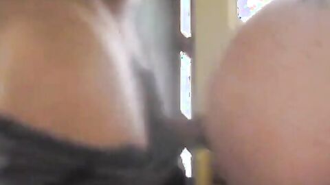 Raw Latin Breeding Outdoors