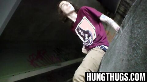 Skater Sean Johansen masturbates in a parked car
