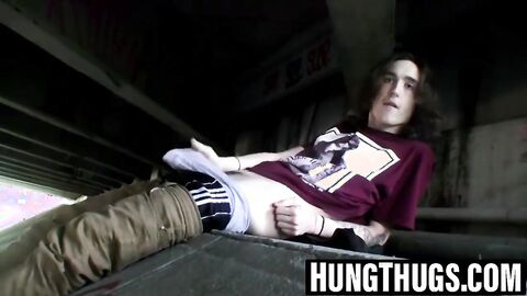 Skater Sean Johansen masturbates in a parked car