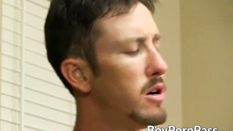 Big dick Danny hammering hard at sexy Max Martins asshole