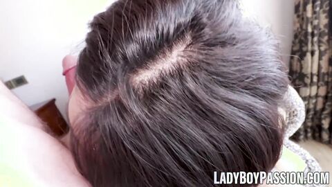 Sultry tbabe Touk offers excited ass for hard anal fucking