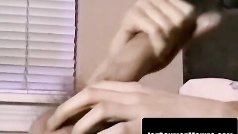 Twink Bruce takes black anaconda balls deep in raw anal