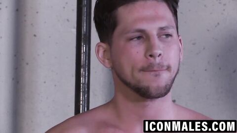 Muscular Roman Todd and Billie fuck raw with primal lust