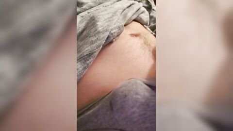 Grey Thong Twink Tease