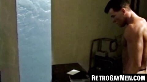 Buff gay man begs for brutal anal and thick loads