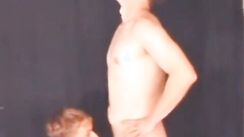 Hot homo swallows his amateur boyfriends fat shaft