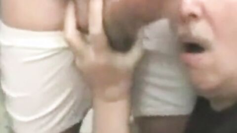 Mature Bear Daddy Sucks and Swallows