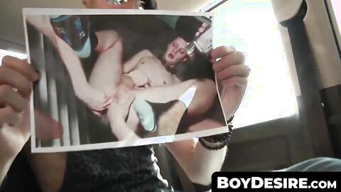 BoyDesire.com - Three young twinks' anal exploration and cum-soaked threesome