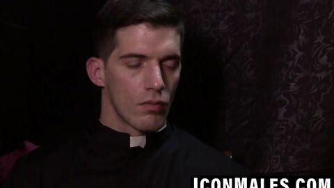 Nick tongues Josh's hungry hole before stuffing it with cock