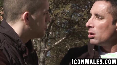 Nick tongues Josh's hungry hole before stuffing it with cock