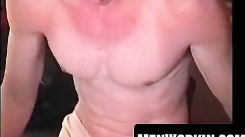 Horny guy cant resist himself when alone