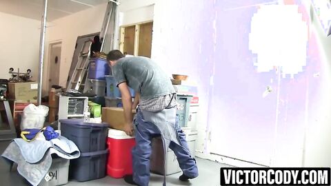 Horny sucker waited all day to swallow that prick