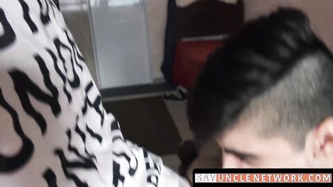 SayUncleNetwork.com - Young gay Latino breeds and sucks cock for money and fun