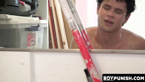 BoyPunish.com - Dylan Hayes' intense blowjob and BBC action with officer dillon diaz'