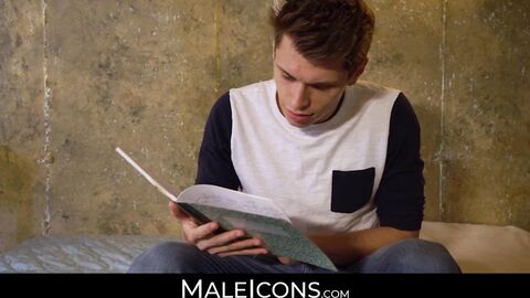 MaleIcons.com - Rimming and sensual anal fucking session with two smooth