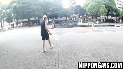 Japanese twinks fuck so hard the bedframe breaks