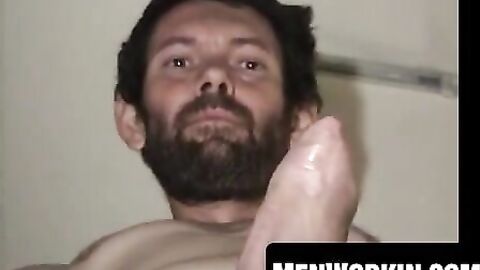 Nasty old Daniel loves blasting his cum everywhere