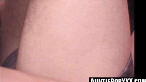 Young gay dude tugs long cock until erupting