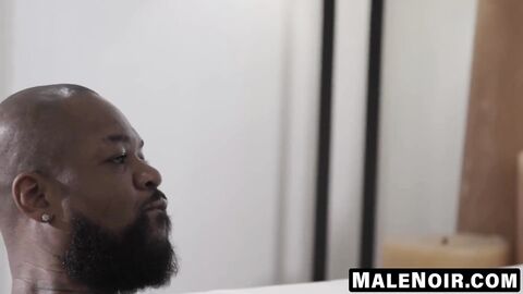 MaleNoir.com - Mr Cali's muscle breaks my tight hole with barebacking