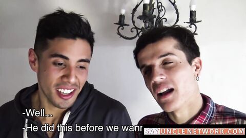 SayUncleNetwork.com - Adorable Latino couple breeding rough then POV facial