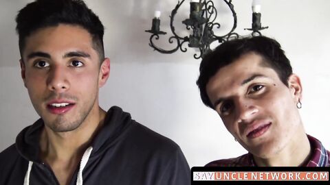 SayUncleNetwork.com - Adorable Latino couple breeding rough then POV facial