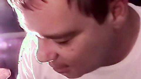 JoeSchmoeXXX.com - Chubby amateur gets expert help from mature gay mouth