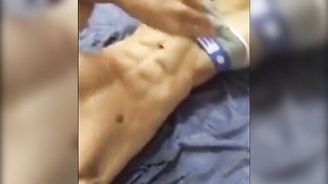 Muscular Twink Strips Down and Shows Off