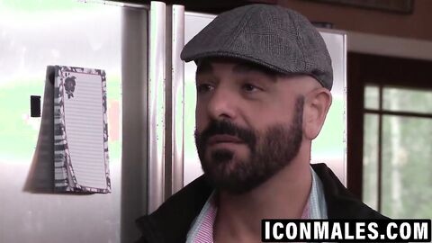 Stepdad Adam Russo destroys cute twink Derek Reed's hole