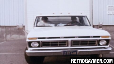 Classic gay man spreads for incredible anal pounding